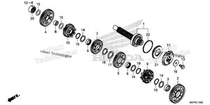 Нажмите для увеличения Transmission (Countershaft) (2)
