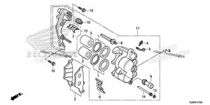 Нажмите для увеличения Front Brake Caliper
