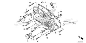 Нажмите для увеличения Right Crankcase Cover