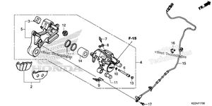 Нажмите для увеличения Rear Brake Caliper