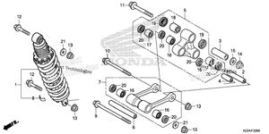 Нажмите для увеличения Rear Shock Absorber