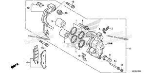 Нажмите для увеличения Front Brake Caliper