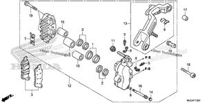 Left Front Brake Caliper