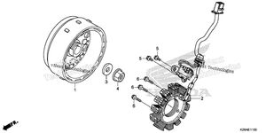 Нажмите для увеличения Alternator@Flywheel