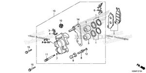 Нажмите для увеличения Front Brake Caliper