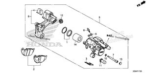 Нажмите для увеличения Rear Brake Caliper