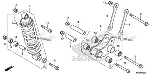 Нажмите для увеличения Rear Shock Absorber