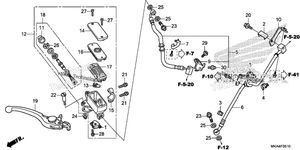 Front Brake Master Cylinder (2)