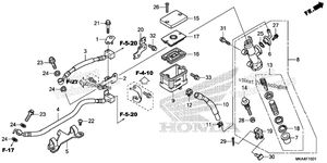Rear Brake Master Cylinder (2)