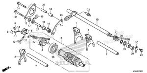 Gearshift Drum (1)