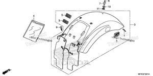 Нажмите для увеличения Rear Fender (2)