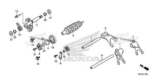 Нажмите для увеличения Gearshift Drum