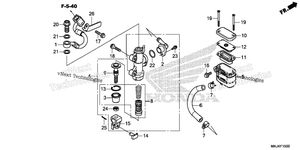 Нажмите для увеличения Rear Brake Master Cylinder