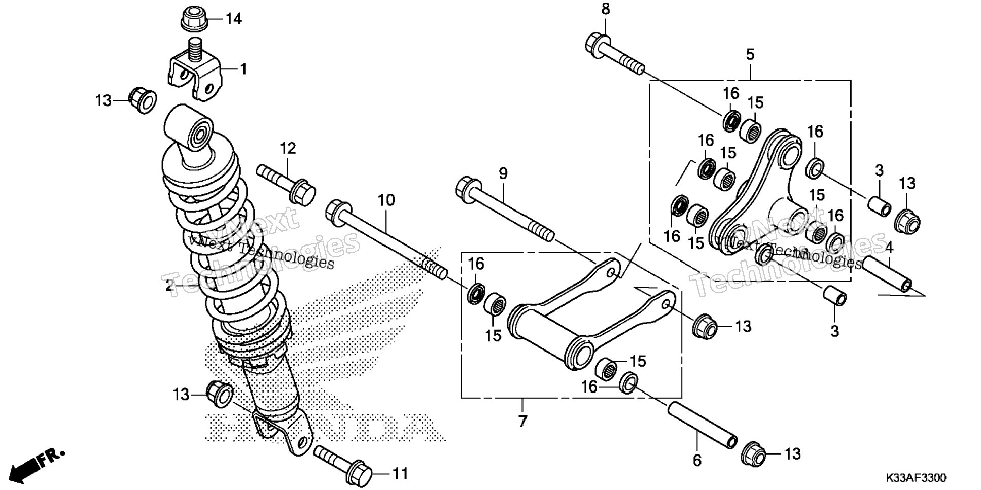Rear Shock Absorber