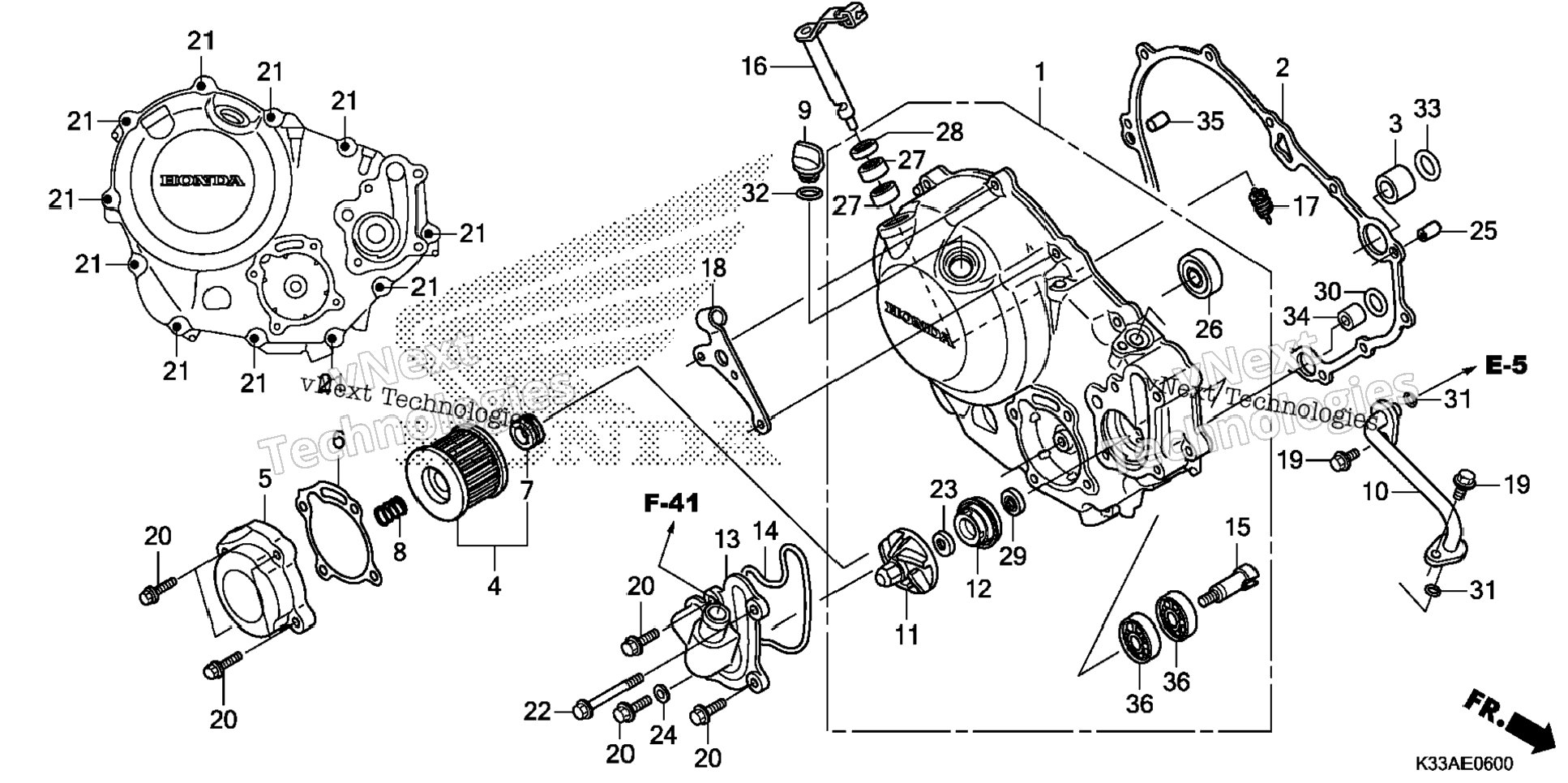 Right Crankcase Cover
