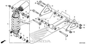 Нажмите для увеличения Rear Shock Absorber (1)