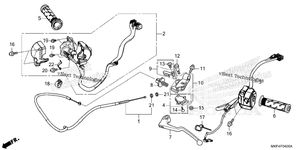 Нажмите для увеличения Handle Lever@Switch@Cable