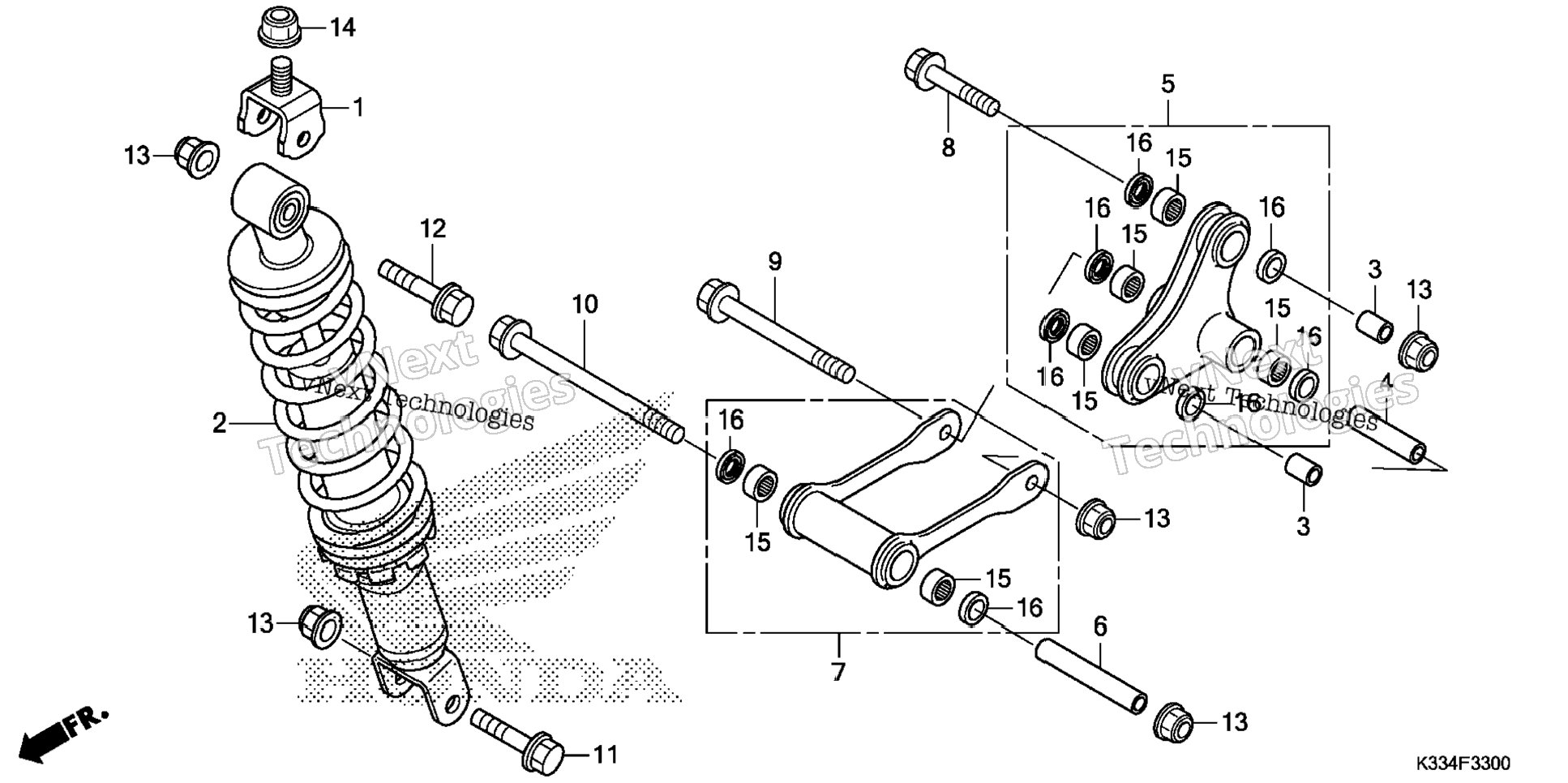 Rear Shock Absorber