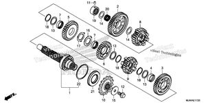 Нажмите для увеличения Transmission (Countershaft)