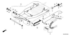 Нажмите для увеличения Swingarm