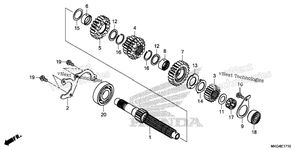Нажмите для увеличения Transmission (Mainshaft)