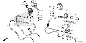 Handle Lever@Switch@Cable@Mirror