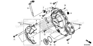 Нажмите для увеличения Right Crankcase Cover