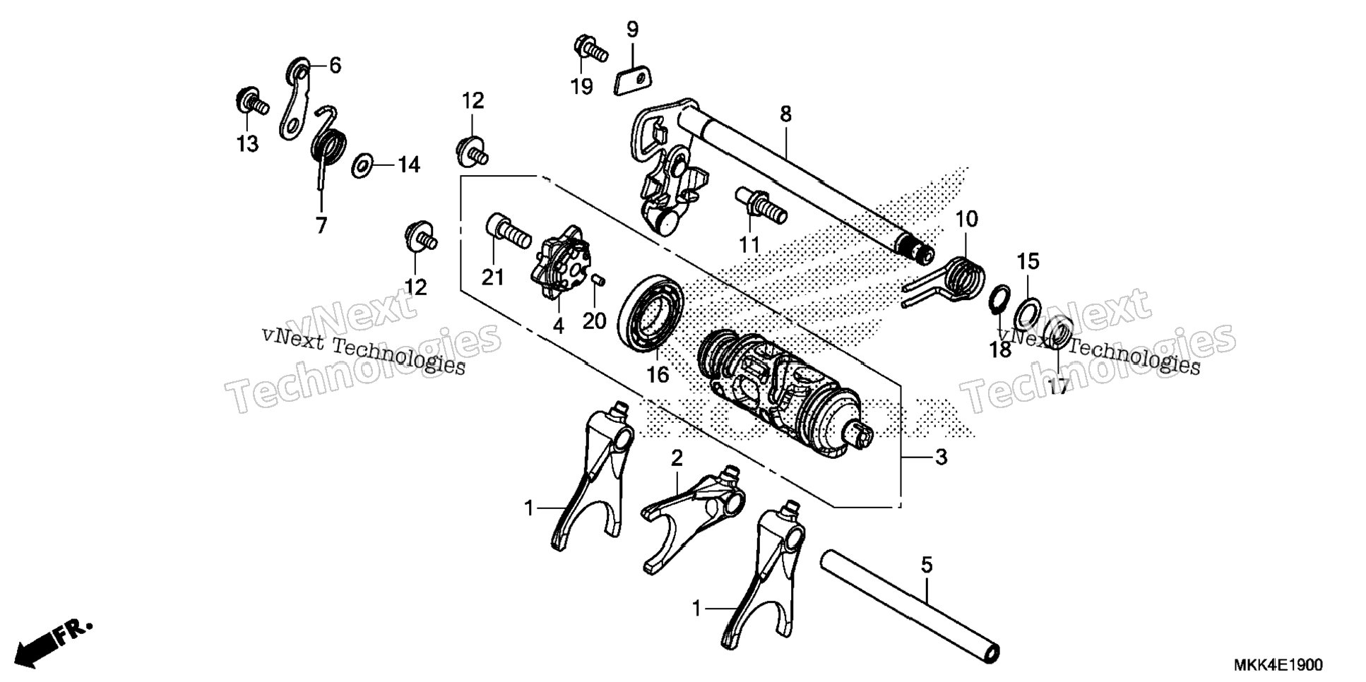 Gearshift Drum (1)