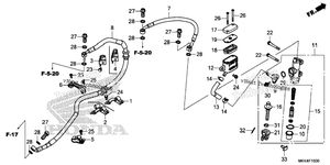 Rear Brake Master Cylinder