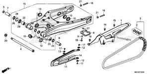Нажмите для увеличения Swingarm