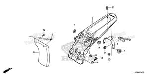Нажмите для увеличения Rear Fender (1)