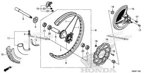 Нажмите для увеличения Front Wheel