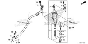 Нажмите для увеличения Rear Brake Master Cylinder