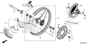 Нажмите для увеличения Front Wheel