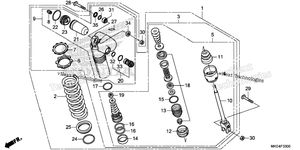 Нажмите для увеличения Rear Shock Absorber