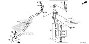 Нажмите для увеличения Rear Brake Master Cylinder