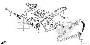 Нажмите для увеличения Swingarm