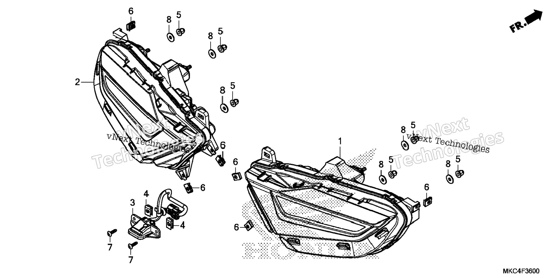 Rear Combination Light