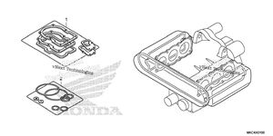Нажмите для увеличения Gasket Kit A
