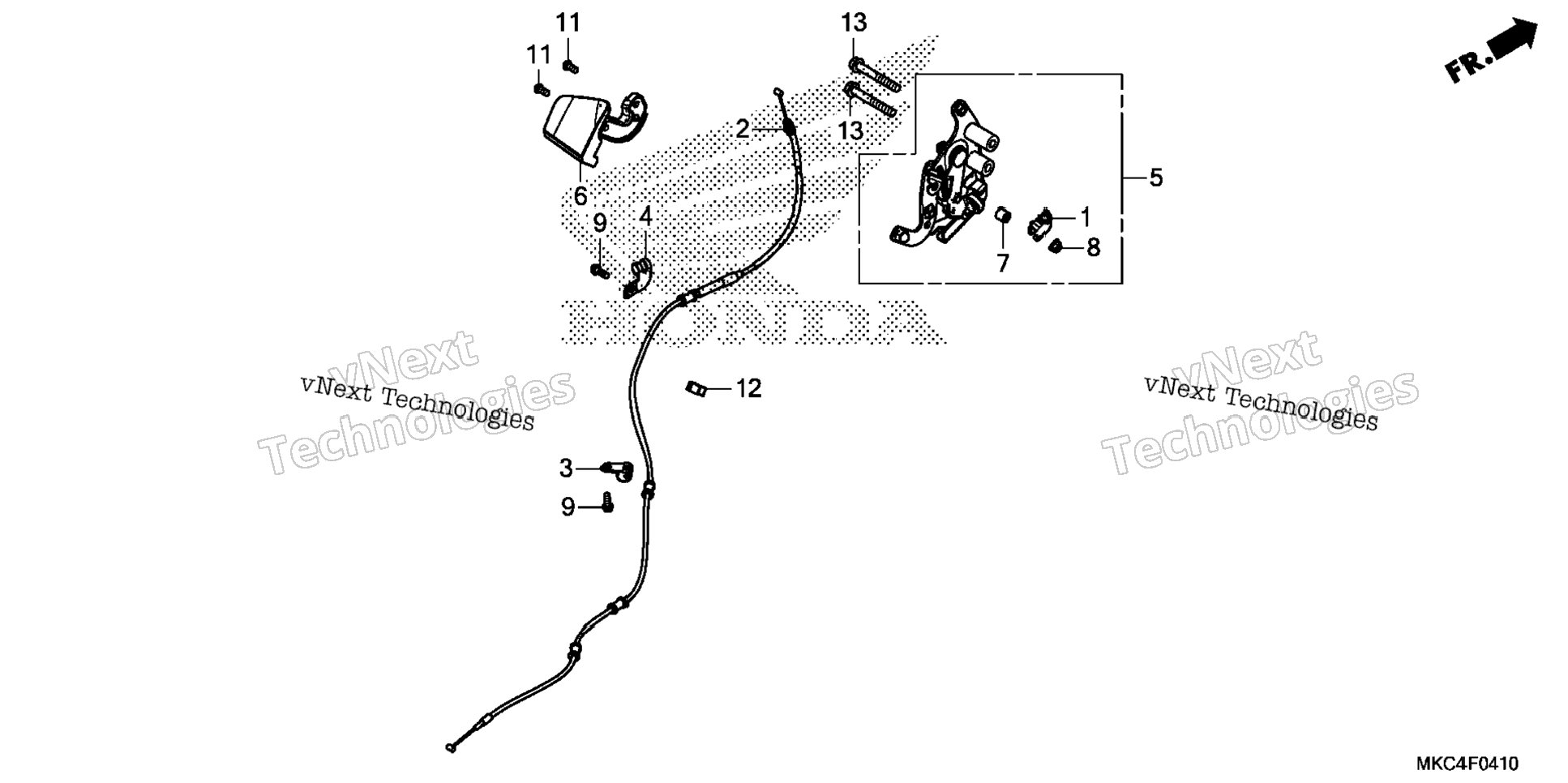 Parking Brake Lever