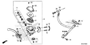 Front Brake Master Cylinder