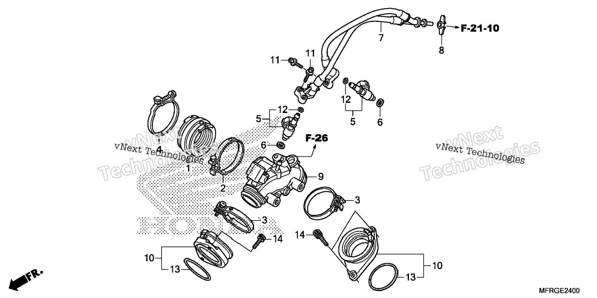 Intake Manifold@Injector