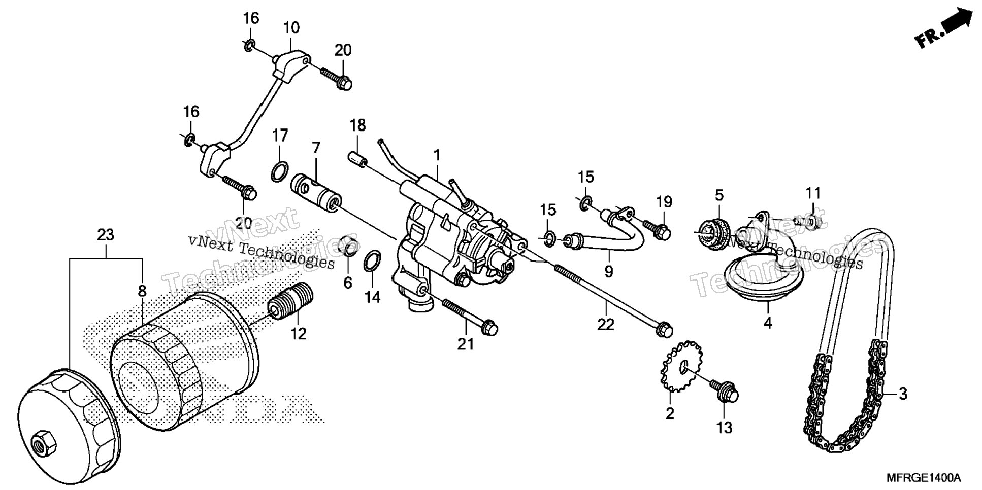 Oil Filter@Oil Pump