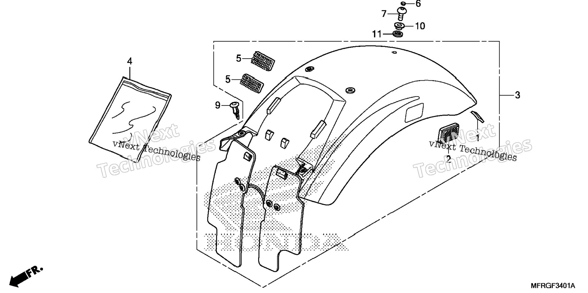 Rear Fender (2)