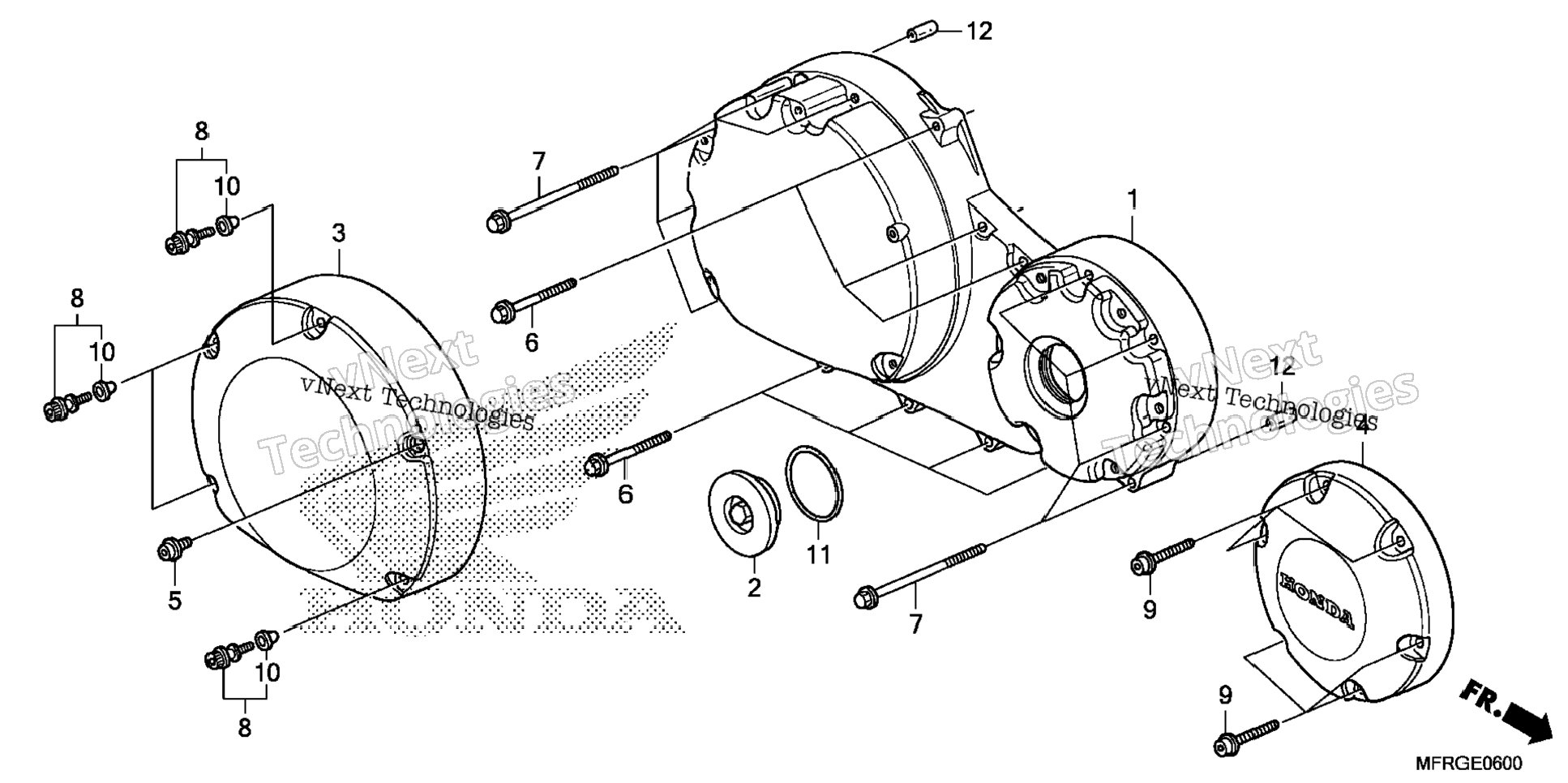 Right Crankcase Cover