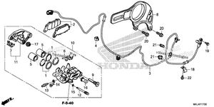 Нажмите для увеличения Rear Brake Caliper