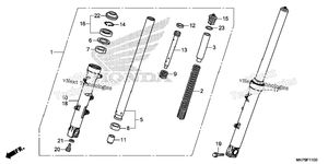 Нажмите для увеличения Front Fork (1)