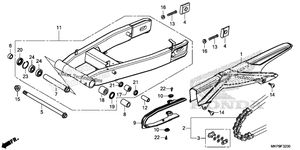 Нажмите для увеличения Swingarm (1)