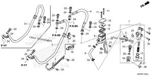 Rear Brake Master Cylinder