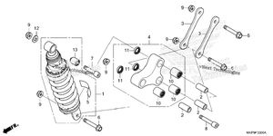 Нажмите для увеличения Rear Shock Absorber